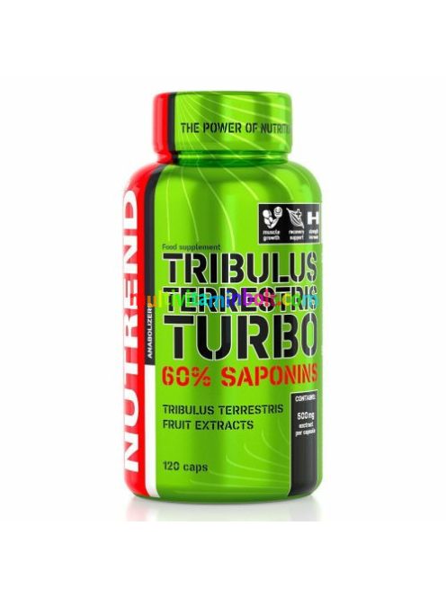 Tribulus Terrestris Turbo 120 db kapszula, 500 mg/db, Királydinnye - Nutrend