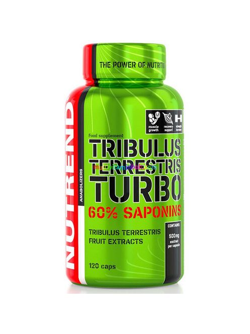 Tribulus Terrestris Turbo 120 db tabletta, 500 mg/db, Királydinnye - Nutrend