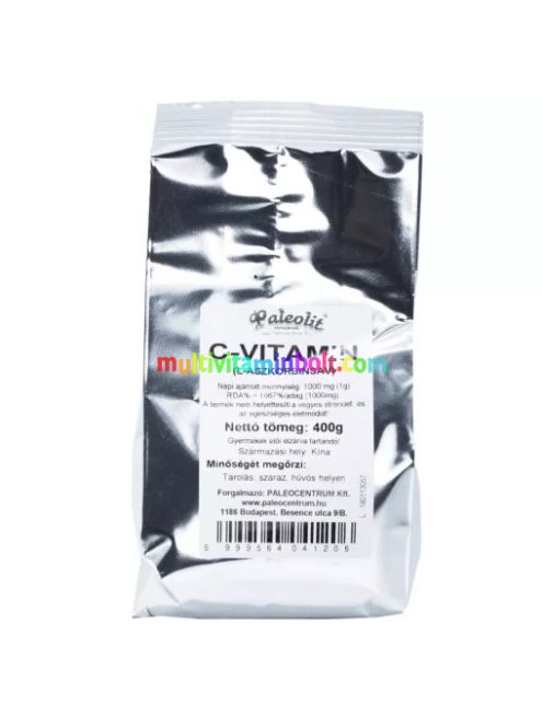 L-aszkorbinsav,  C-vitamin por 400 g - Paleolit