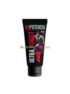MrPotencia ULTRA BOOST krém  50 ml – Természetes potencianövelés és méretnövelés külsőleges formulával   MrPotencia ULTRA BOOST krém  50 ml – Természetes potencianövelés és méretnövelés külsőleges formulával