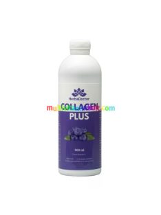   COLLAGEN PLUS, folyékony halkollagén készítmény 500 ml, 10000 mg kollagén, 50 mg hialuron, aminosavak, vitaminok - HerbaDoctor
