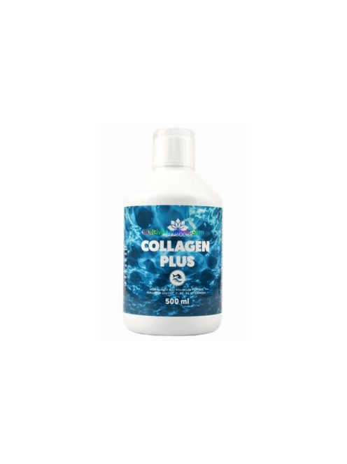 COLLAGEN PLUS, folyékony halkollagén készítmény 500 ml, 10000 mg kollagén, 50 mg hialuron, aminosav