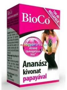 Ananasz-kivonat-papayaval-MEGAPACK-100-db-BioCo