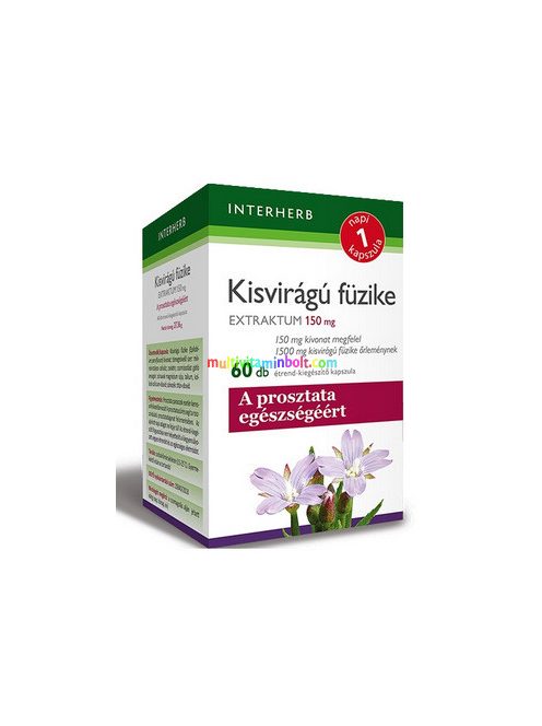 Napi1-kisviragu-fuzike-Extraktum-150-mg-60-db-kapszula-interherb