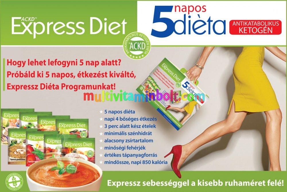 Natur Tanya® Expressz Diéta csomag -Antikatabolikus ketogén étrend, a Harvard Egyetem ajánlásával!