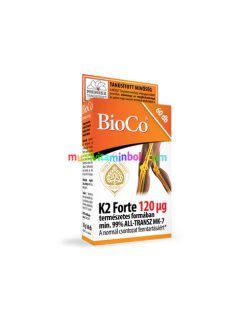 K2-vitamin Forte 120 mikrogramm 60 db tabletta - BioCo
