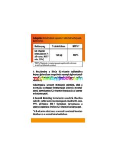K2-vitamin Forte 120 mikrogramm 60 db tabletta - BioCo