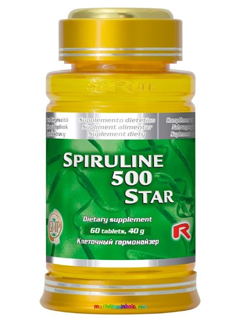 Spiruline-500-Star-60-db-tabletta-spirulina-alga-starlife