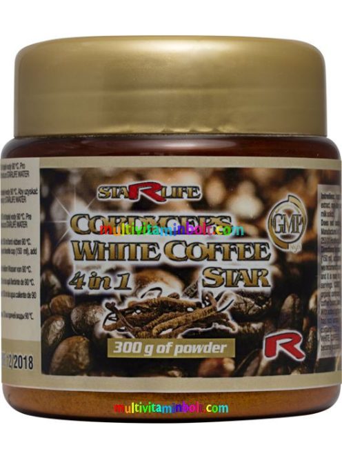 Cordyceps-white-4in1-star-instant-kave-300g-gyogygombaval-Starlife