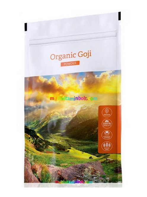 Goji, Organic Goji Powder 100 g, goji őrlemény, por - Energy