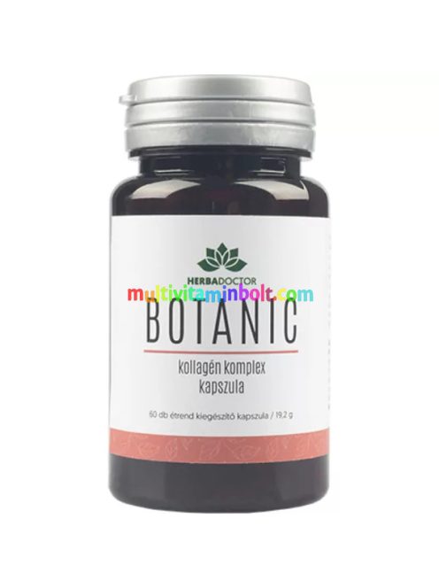 BOTANIC Kollagen komplex kapszula 60 db, 5-féle kollagénből - HerbaDoctor