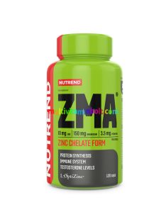 ZMA 120 db kapszula, cink, magnézium, B6-vitamin,  tesztoszteron fokozó - Nutrend   ZMA 120 db kapszula, cink, magnézium, B6-vitamin,  tesztoszteron fokozó - Nutrend