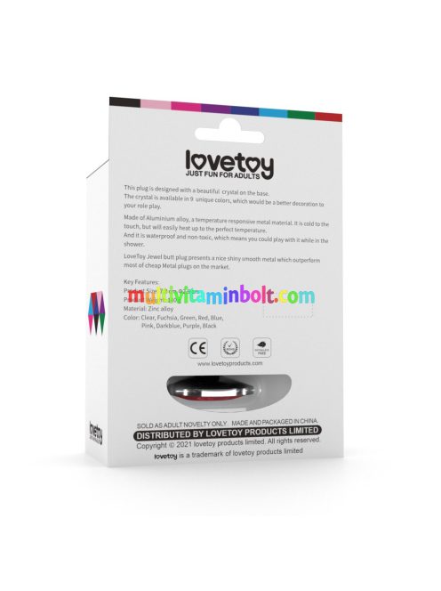 Rosebud Classic Metal Plug S Fuchsia