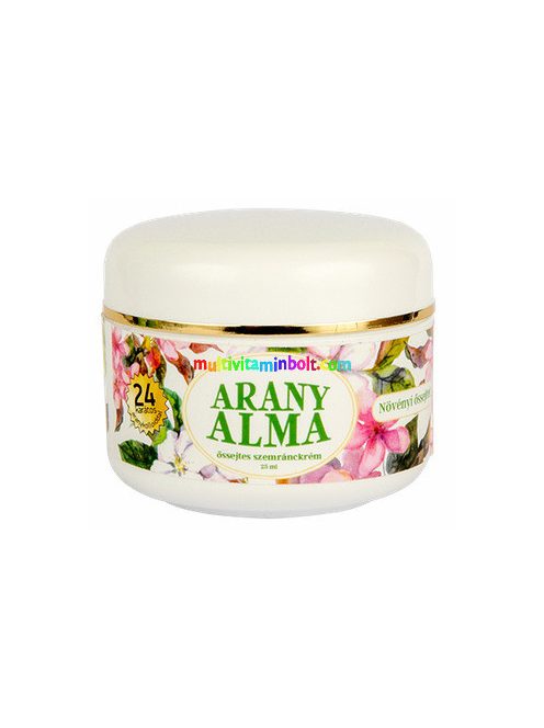 Arany Alma Szemránckrém 100 ml, 24 karátos arany és svájci alma őssejt kivonattal