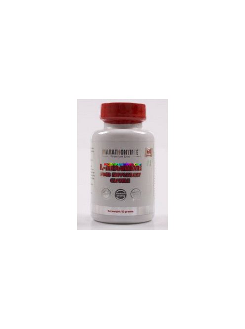 L-Arginin 60 db kapszula, 750 mg HCL , 2 havi adag - Marathontime