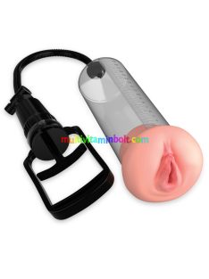 Maximizer WorxVX1-Pussy Pump húzókaros péniszpumpa izgató bejárattal 20x6cm