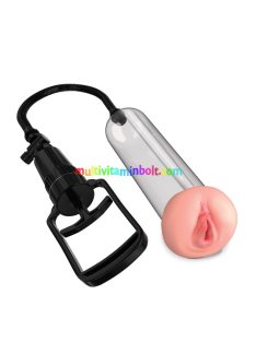 Maximizer WorxVX1-Pussy Pump húzókaros péniszpumpa izgató bejárattal 20x6cm