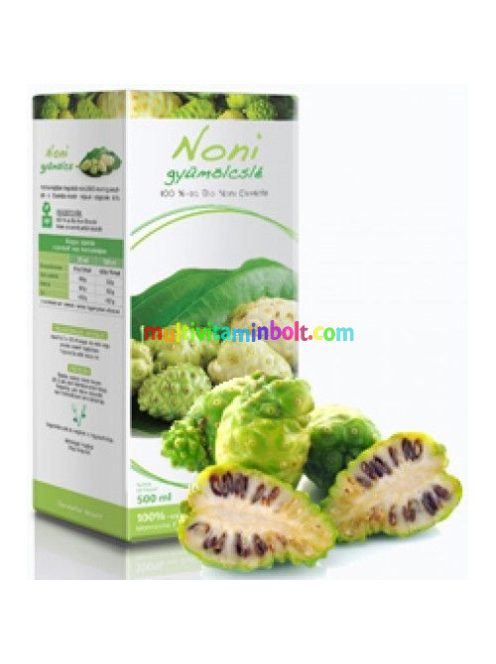 Noni Juice 500 ml, 100 %-os gyümölcslé - MannaVita