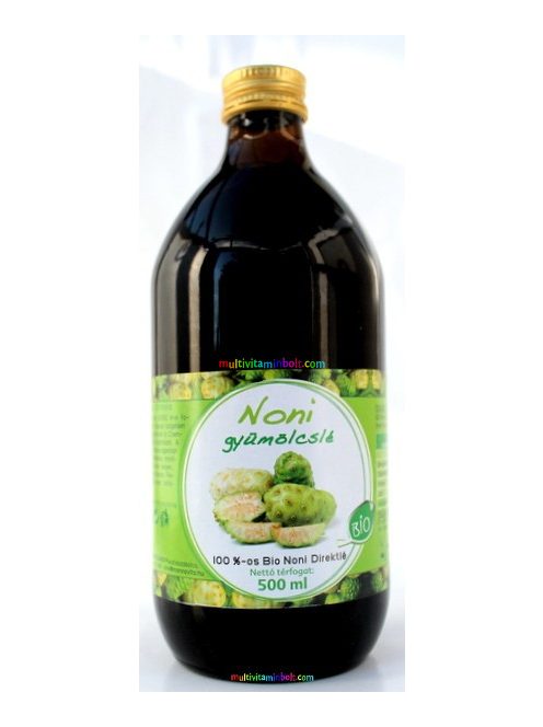 Noni Juice 500 ml, 100 %-os gyümölcslé - MannaVita