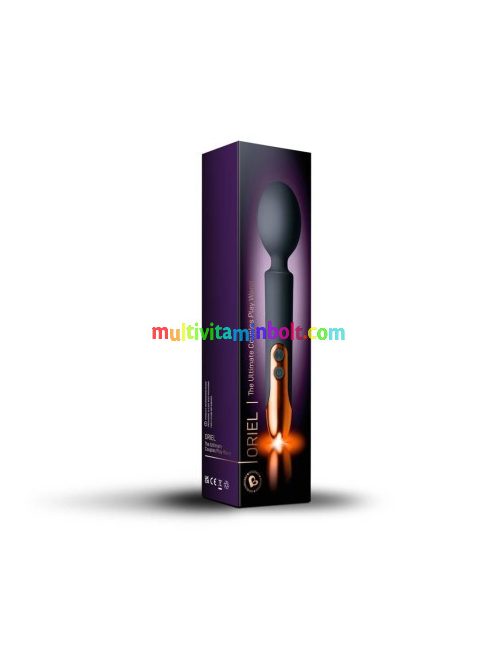 Oriel Rechargeable Wand - Black and Copper, Masszázs vibrátor - Rocks Off