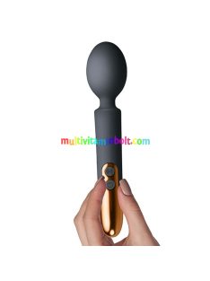 Oriel Rechargeable Wand - Black and Copper, Masszázs vibrátor - Rocks Off