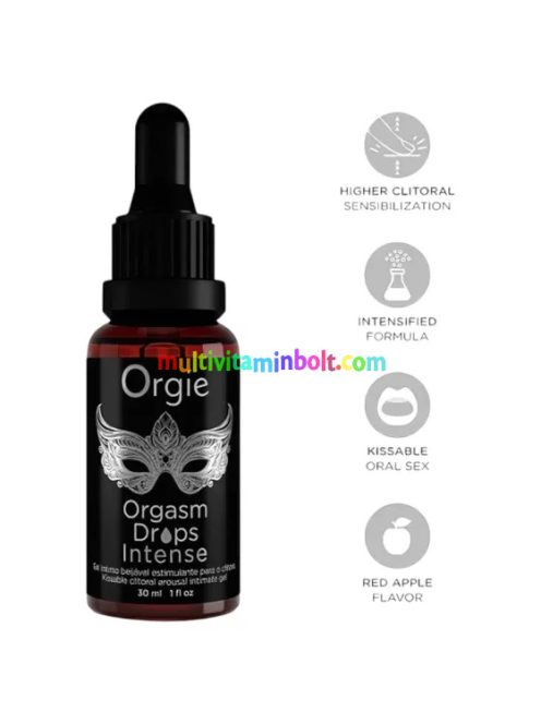  Orgie Orgasm Drops Intense - stimuláló intim gél nőknek (30ml) 