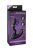 Ultimate P-Spot Milker Black 2,5 cm átmérőjű, vibrátoros szilikon prosztata masszírozó - Anal Fantasy Elite