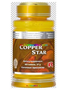   Copper Star 60 db réz tabletta, réz-glükonát 2 mg/tabletta - StarLife 