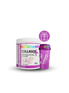 Hidrolizált Kollagén Hialuronsavval 300g, 14000 mg kollagén, 100 mg hialuron,  Sakura íz, 20 adag - Marathontime   Hidrolizált Kollagén Hialuronsavval 300g, 14000 mg kollagén, 100 mg hialuron,  Sakura íz, 20 adag - Marathontime