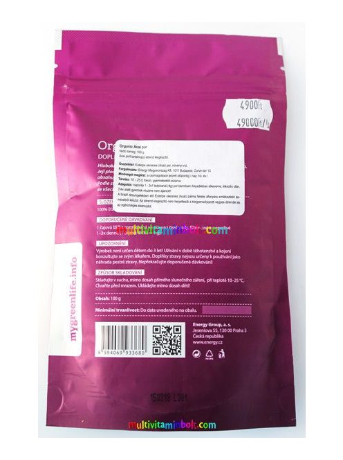 Organic-Acai-Powder-100-g-organikus-Acai-orlemeny-energy-my-green-life