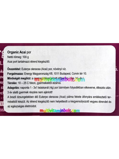 Organic-Acai-Powder-100-g-organikus-Acai-orlemeny-energy-my-green-life