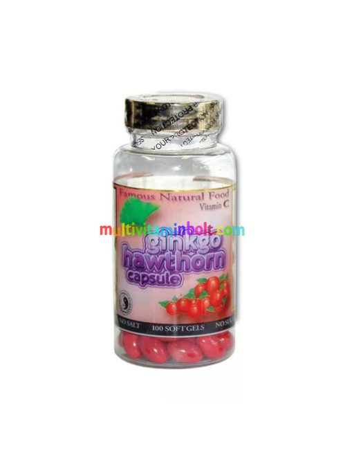 Ginkgo-Galagonya C-vitaminnal 100 db kapszula - Dr. Chen Patika