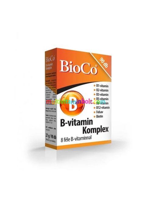 B-vitamin Komplex 90 db tabletta - BioCo