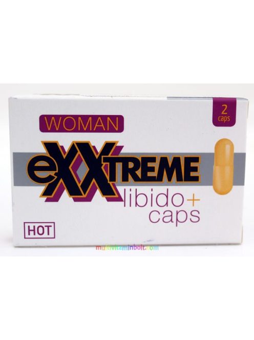 Exxtreme Libido Woman 2 db kapszula, vágyfokozó, libidó növelő nőknek