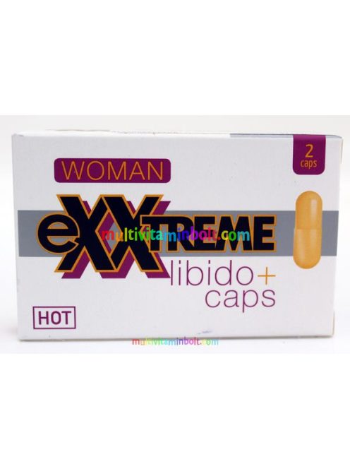 Exxtreme Libido Woman 2 db kapszula, vágyfokozó, libidó növelő nőknek