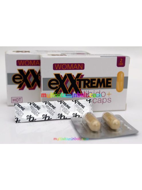 Exxtreme Libido Woman 2 db kapszula, vágyfokozó, libidó növelő nőknek