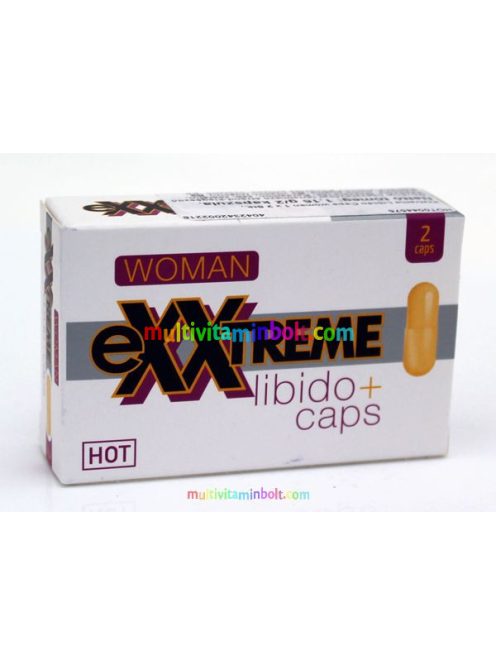 Exxtreme Libido Woman 2 db kapszula, vágyfokozó, libidó növelő nőknek
