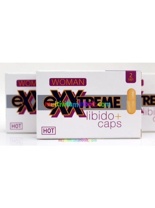 Exxtreme Libido Woman 2 db kapszula, vágyfokozó, libidó növelő nőknek