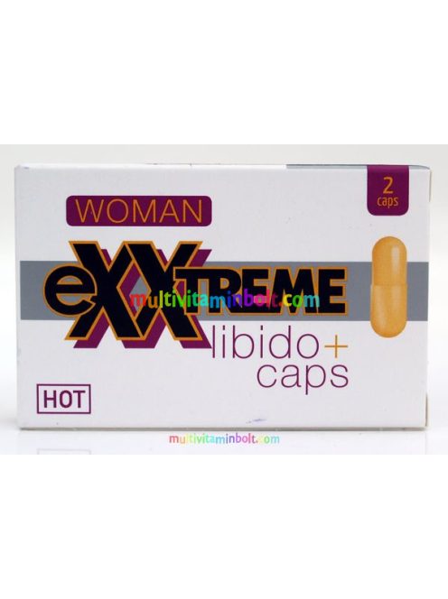 Exxtreme Libido Woman 2 db kapszula, vágyfokozó, libidó növelő nőknek