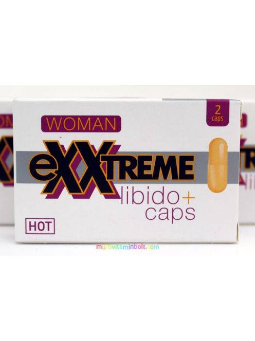 Exxtreme Libido Woman 2 db kapszula, vágyfokozó, libidó növelő nőknek