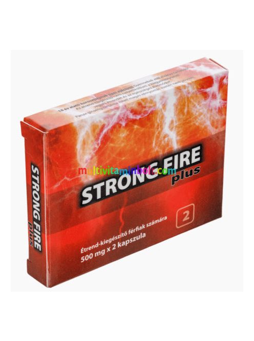 Strong Fire plus 2 db potencianövelő kapszula Férfiak részére, mennyiségi kedvezmény