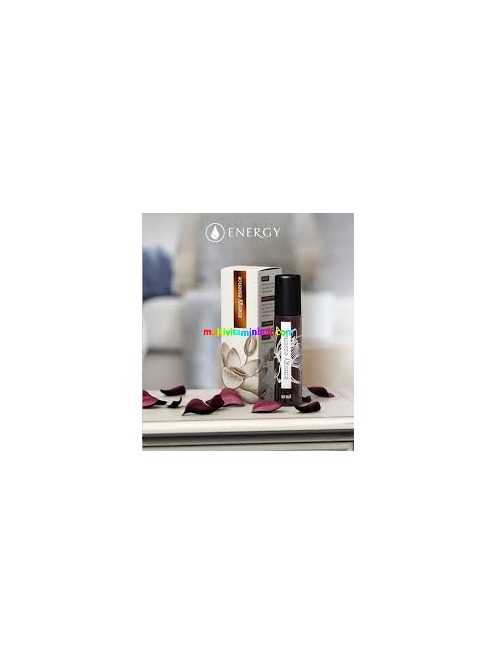 Essence parfüm 10 ml, illóolajokkal, Geránium, Levendula, Borsmenta, Szegfűszeg és Cistus - Energy