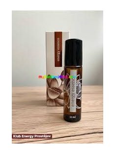 Essence parfüm 10 ml, illóolajokkal, Geránium, Levendula, Borsmenta, Szegfűszeg és Cistus - Energy