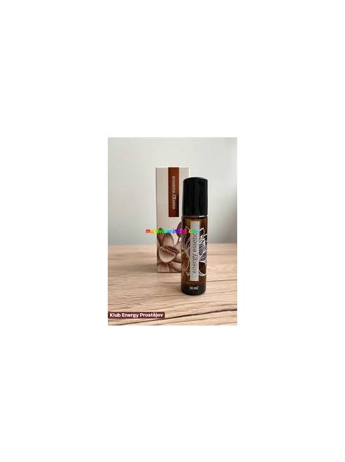 Essence parfüm 10 ml, illóolajokkal, Geránium, Levendula, Borsmenta, Szegfűszeg és Cistus - Energy