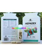 Hepadex 60 db kapszula, gyógynövény kivonatokat, kolint és NAC-ot tartalmazó étrend-kiegészítő - Mannavita