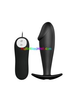   Pretty Love Vibrating Anal Stimulation Plug 2, 3  cm átmérőjű, vibrátoros záróizom tágító