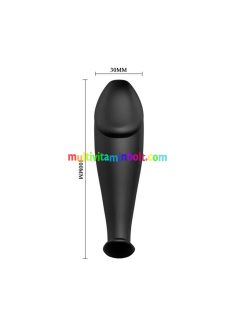 Pretty Love Vibrating Anal Stimulation Plug 2, 3  cm átmérőjű, vibrátoros záróizom tágító