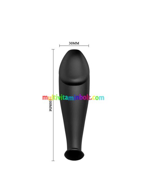 Pretty Love Vibrating Anal Stimulation Plug 2, 3  cm átmérőjű, vibrátoros záróizom tágító