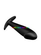 Pretty Love Vibrating Anal Stimulation Plug 2, 3  cm átmérőjű, vibrátoros záróizom tágító