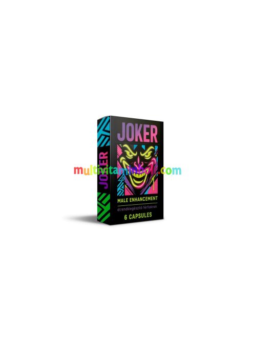 JOKER 6 db kapszula Férfiaknak, potencianövelő, gyors hatású, mennyiségi kedvezmény